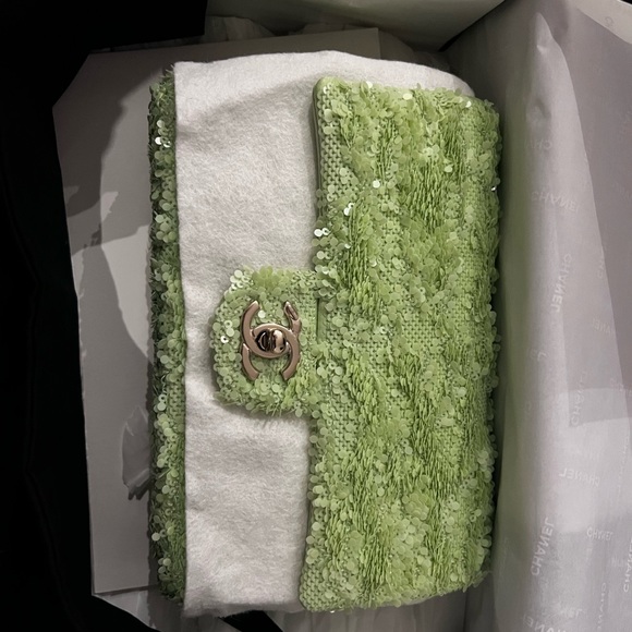 Chanel sequin flap bag Brand new - Picture 3 of 3